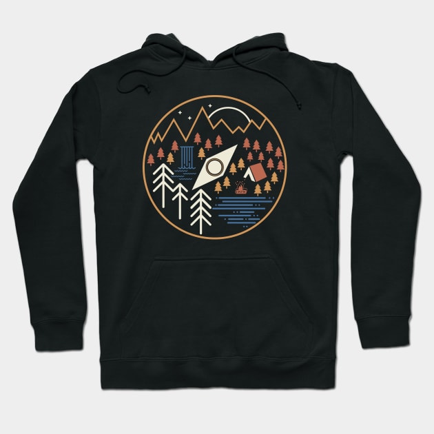 Discover Camping Hoodie by rmtees